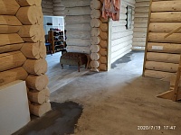 Заливка пола, монтаж ПВХ-плитки. Сергиев Посад